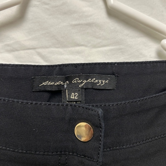 Black Pants With Gold Hardware - Picture 4 of 6